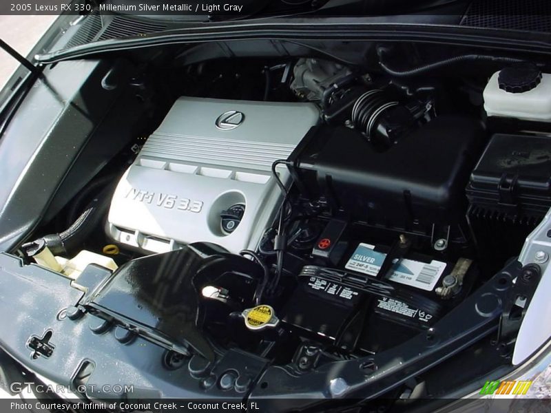 Millenium Silver Metallic / Light Gray 2005 Lexus RX 330