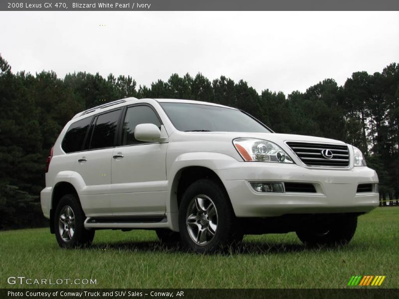 Blizzard White Pearl / Ivory 2008 Lexus GX 470