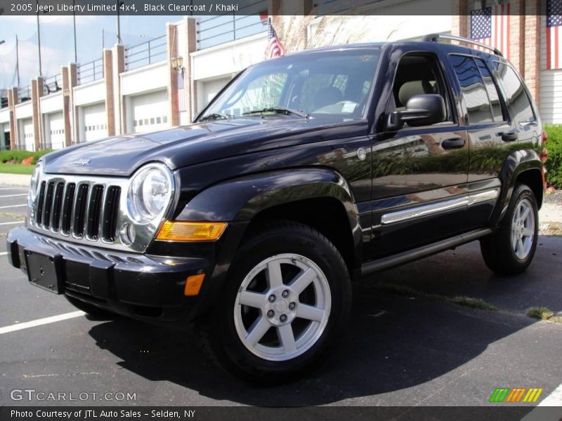 Black Clearcoat / Khaki 2005 Jeep Liberty Limited 4x4