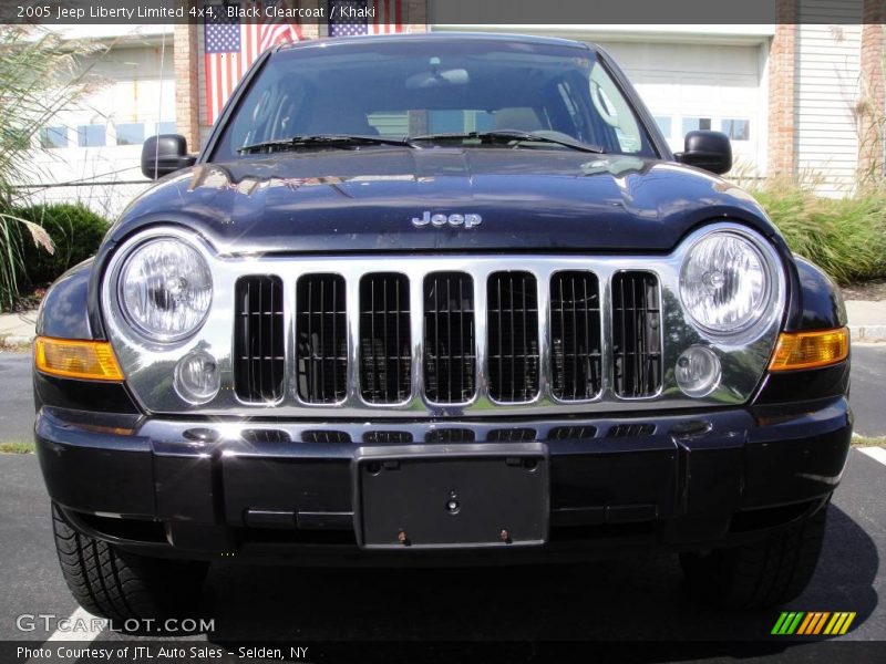 Black Clearcoat / Khaki 2005 Jeep Liberty Limited 4x4