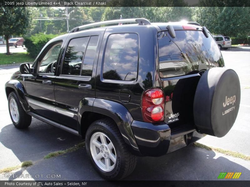 Black Clearcoat / Khaki 2005 Jeep Liberty Limited 4x4