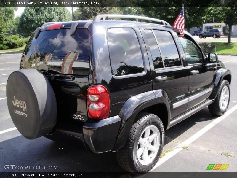 Black Clearcoat / Khaki 2005 Jeep Liberty Limited 4x4