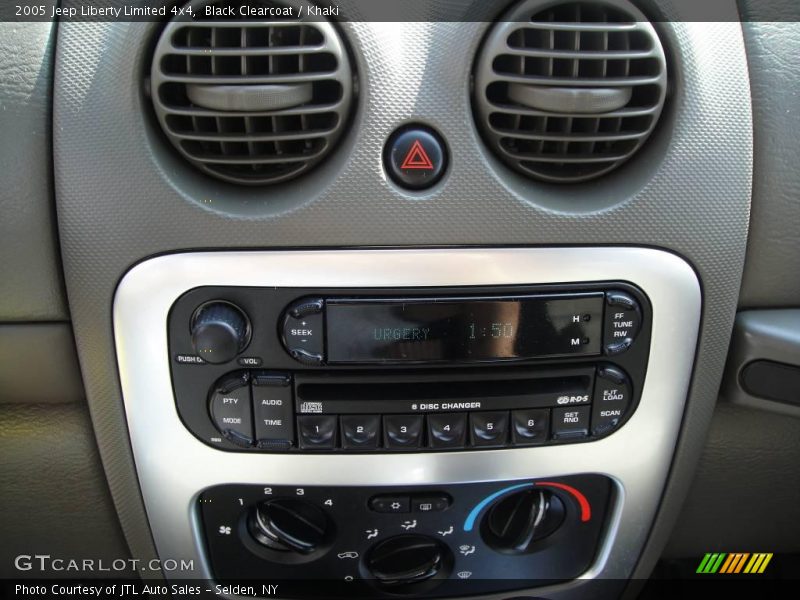 Black Clearcoat / Khaki 2005 Jeep Liberty Limited 4x4