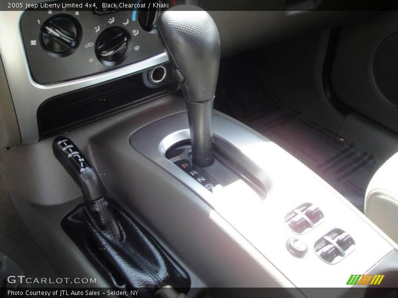 Black Clearcoat / Khaki 2005 Jeep Liberty Limited 4x4