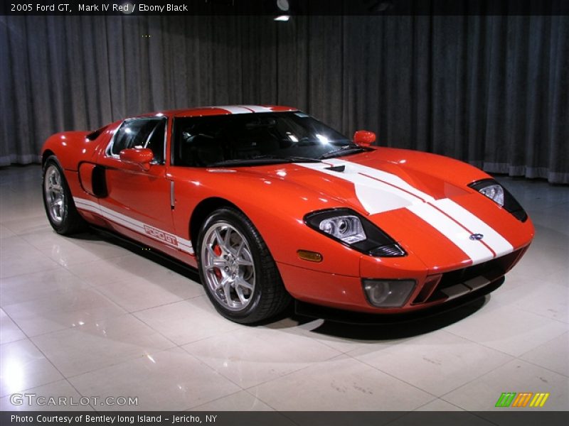 Mark IV Red / Ebony Black 2005 Ford GT
