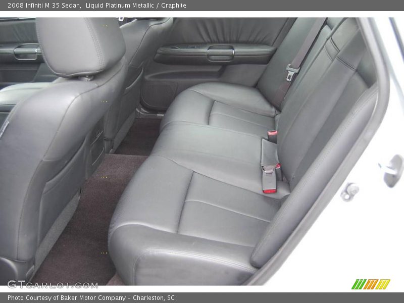 Liquid Platinum Metallic / Graphite 2008 Infiniti M 35 Sedan