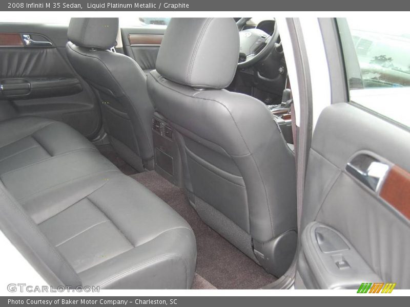 Liquid Platinum Metallic / Graphite 2008 Infiniti M 35 Sedan