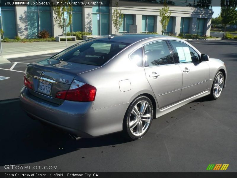 Platinum Graphite / Graphite 2008 Infiniti M 35 S Sedan