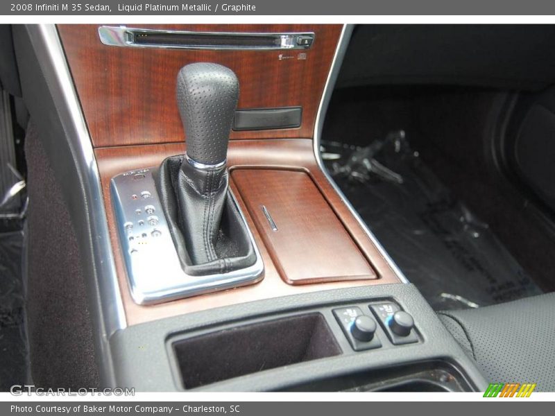 Liquid Platinum Metallic / Graphite 2008 Infiniti M 35 Sedan