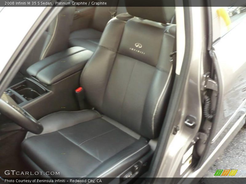 Platinum Graphite / Graphite 2008 Infiniti M 35 S Sedan
