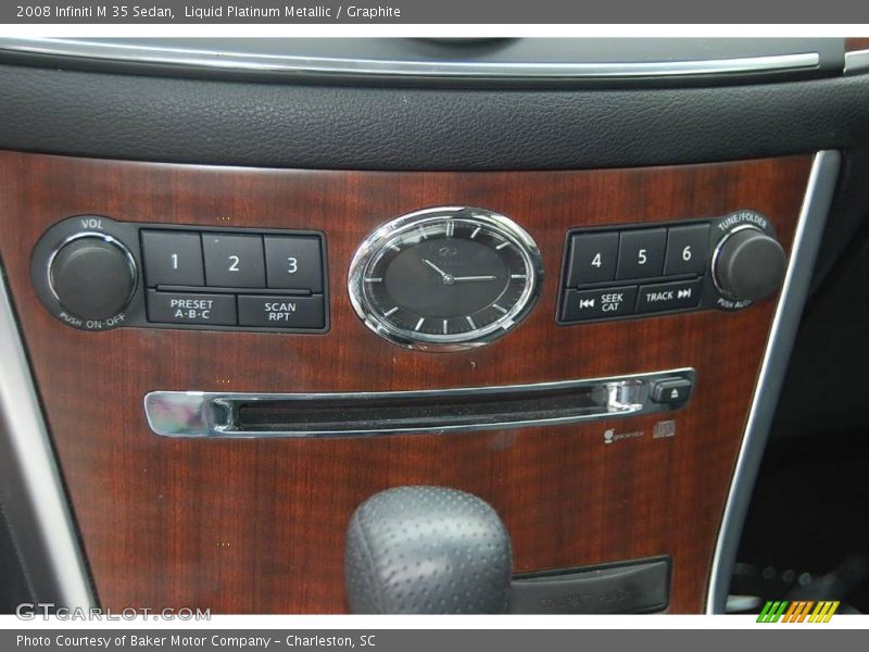 Liquid Platinum Metallic / Graphite 2008 Infiniti M 35 Sedan