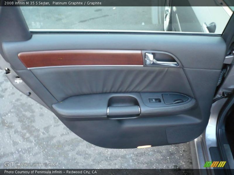 Platinum Graphite / Graphite 2008 Infiniti M 35 S Sedan