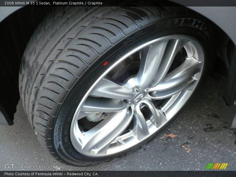 Platinum Graphite / Graphite 2008 Infiniti M 35 S Sedan