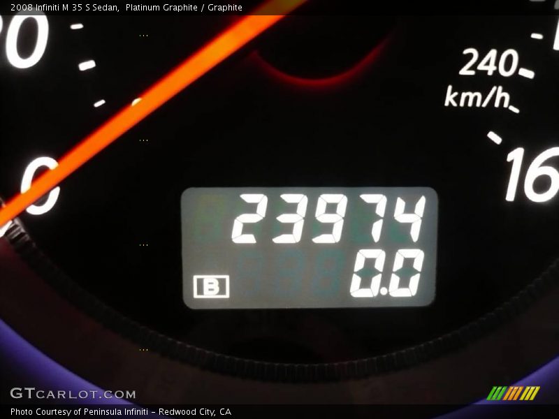 Platinum Graphite / Graphite 2008 Infiniti M 35 S Sedan