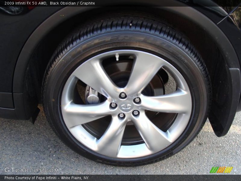 Black Obsidian / Graphite 2009 Infiniti FX 50 AWD