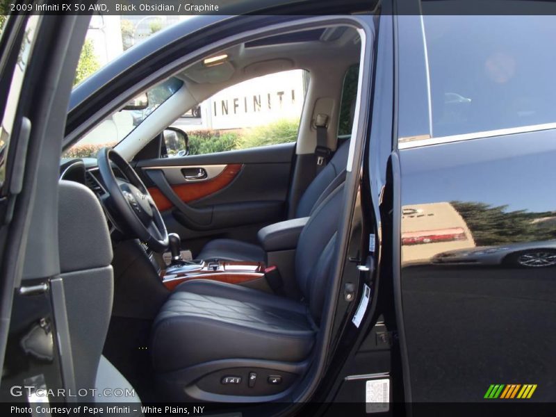 Black Obsidian / Graphite 2009 Infiniti FX 50 AWD