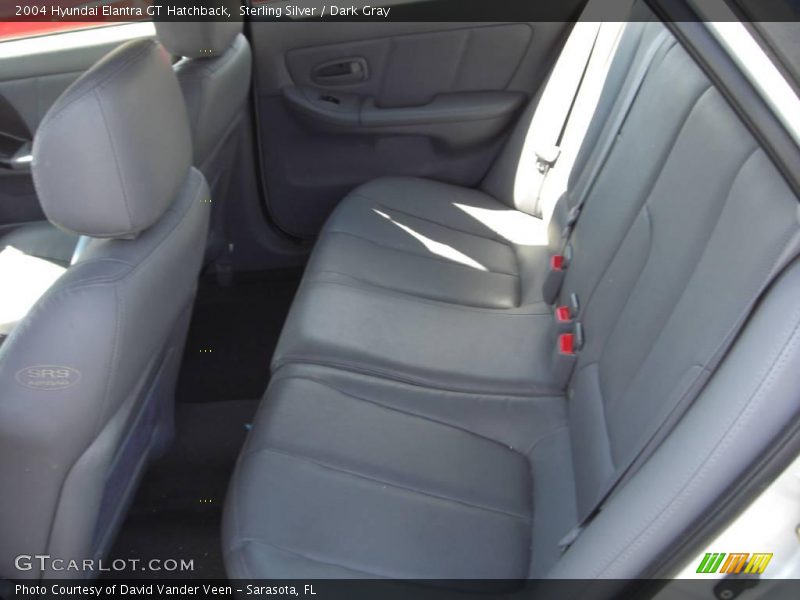 Sterling Silver / Dark Gray 2004 Hyundai Elantra GT Hatchback