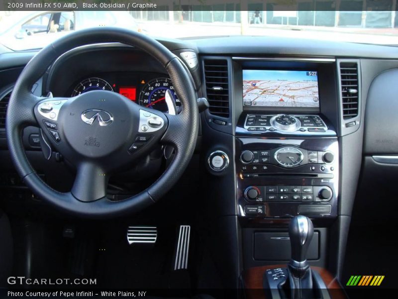 Black Obsidian / Graphite 2009 Infiniti FX 50 AWD