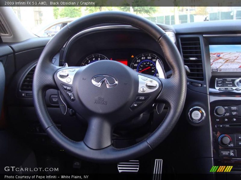 Black Obsidian / Graphite 2009 Infiniti FX 50 AWD