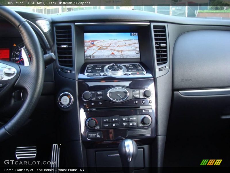 Black Obsidian / Graphite 2009 Infiniti FX 50 AWD