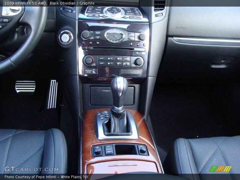 Black Obsidian / Graphite 2009 Infiniti FX 50 AWD