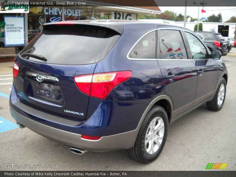 Deep Blue / Gray 2007 Hyundai Veracruz GLS