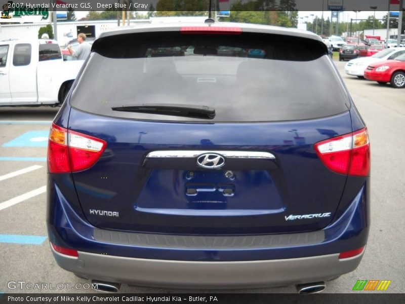 Deep Blue / Gray 2007 Hyundai Veracruz GLS