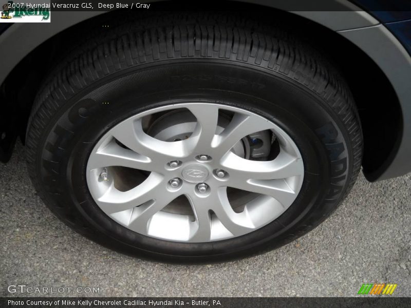 Deep Blue / Gray 2007 Hyundai Veracruz GLS