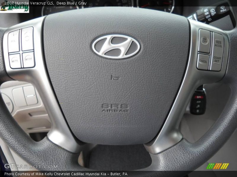 Deep Blue / Gray 2007 Hyundai Veracruz GLS