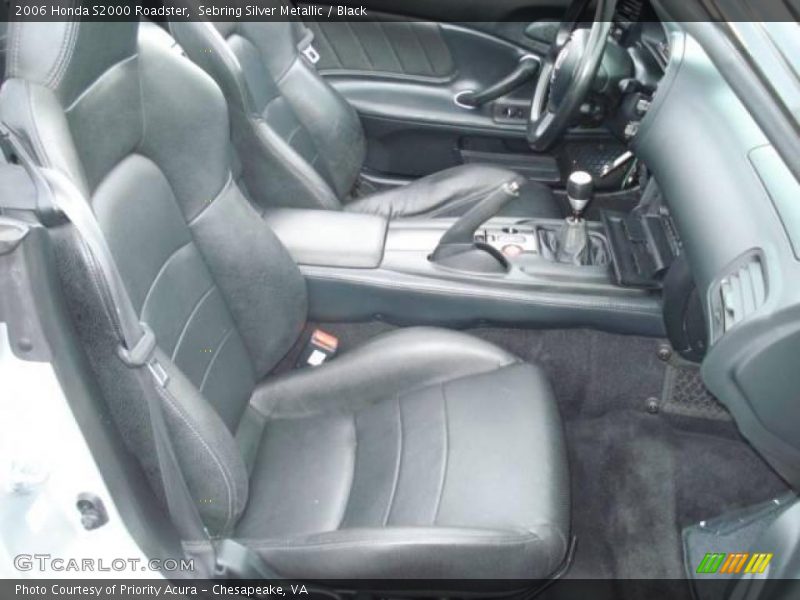 Sebring Silver Metallic / Black 2006 Honda S2000 Roadster