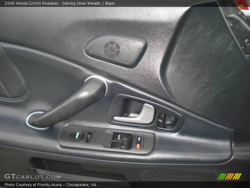 Sebring Silver Metallic / Black 2006 Honda S2000 Roadster