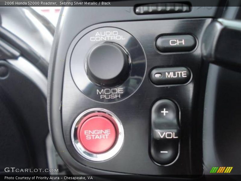 Sebring Silver Metallic / Black 2006 Honda S2000 Roadster