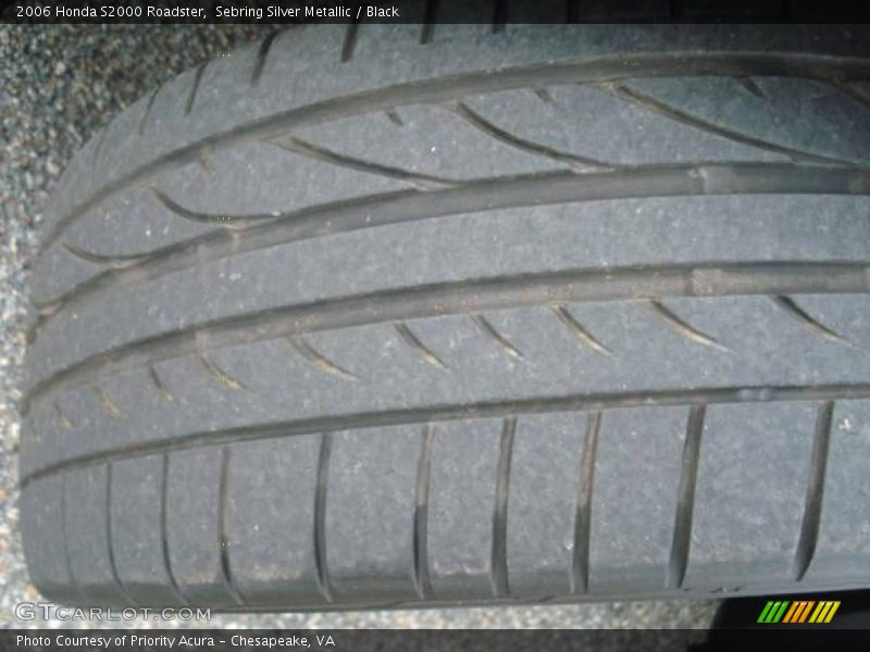 Sebring Silver Metallic / Black 2006 Honda S2000 Roadster