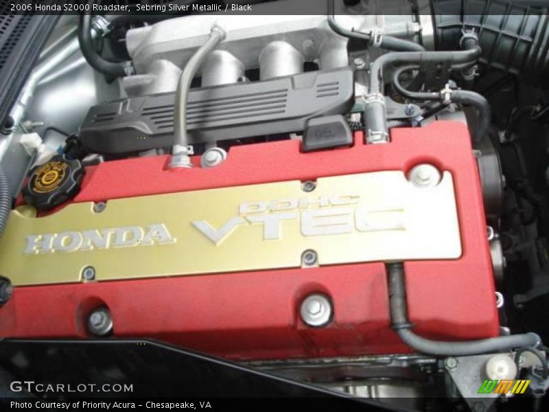 Sebring Silver Metallic / Black 2006 Honda S2000 Roadster