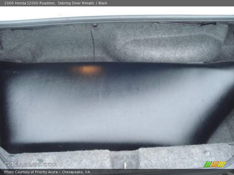 Sebring Silver Metallic / Black 2006 Honda S2000 Roadster