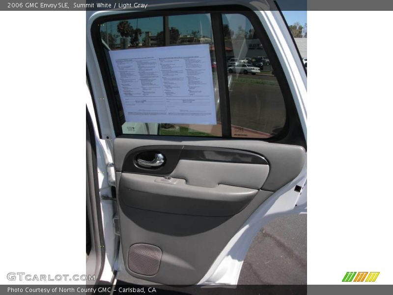 Summit White / Light Gray 2006 GMC Envoy SLE