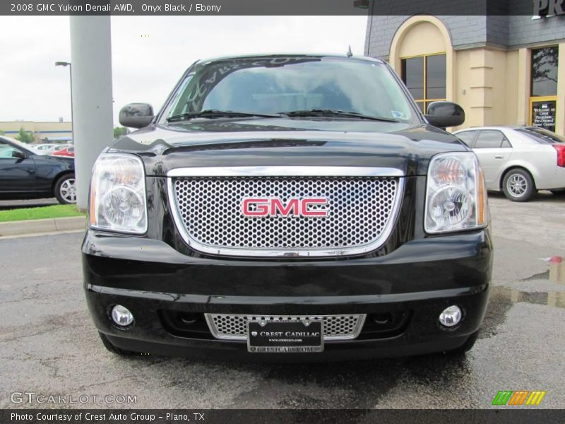 Onyx Black / Ebony 2008 GMC Yukon Denali AWD