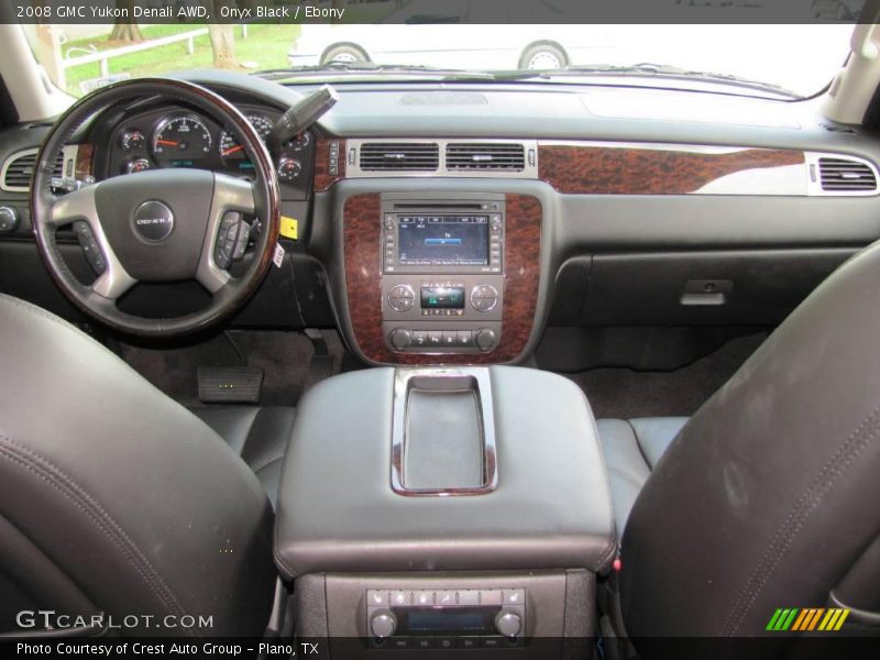 Onyx Black / Ebony 2008 GMC Yukon Denali AWD