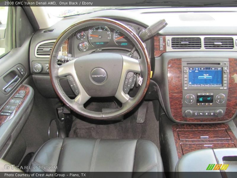 Onyx Black / Ebony 2008 GMC Yukon Denali AWD