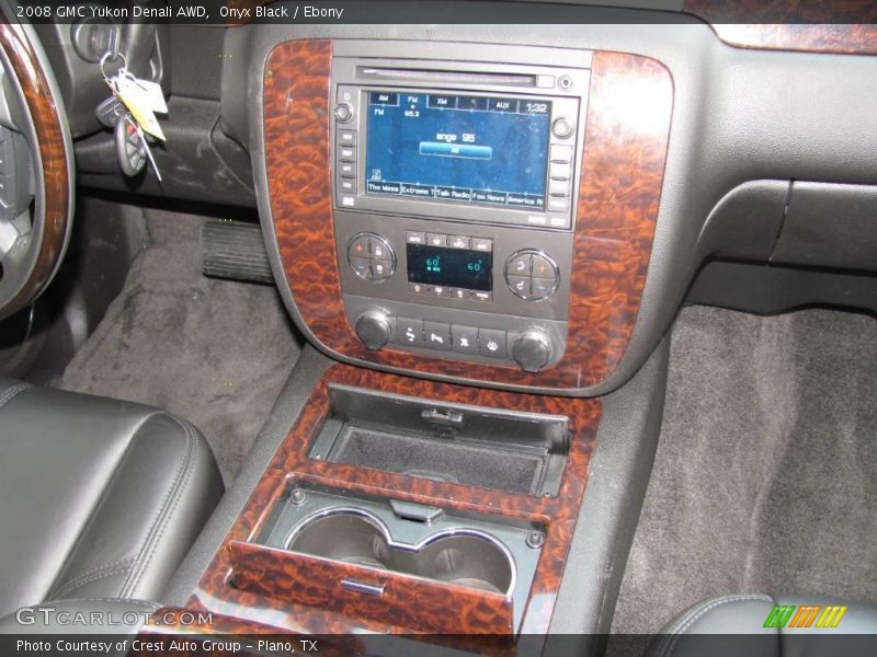 Onyx Black / Ebony 2008 GMC Yukon Denali AWD