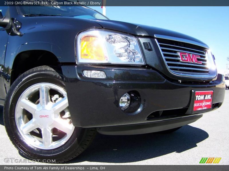 Carbon Black Metallic / Ebony 2009 GMC Envoy SLT 4x4