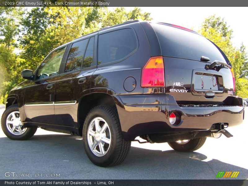 Dark Crimson Metallic / Ebony 2009 GMC Envoy SLE 4x4