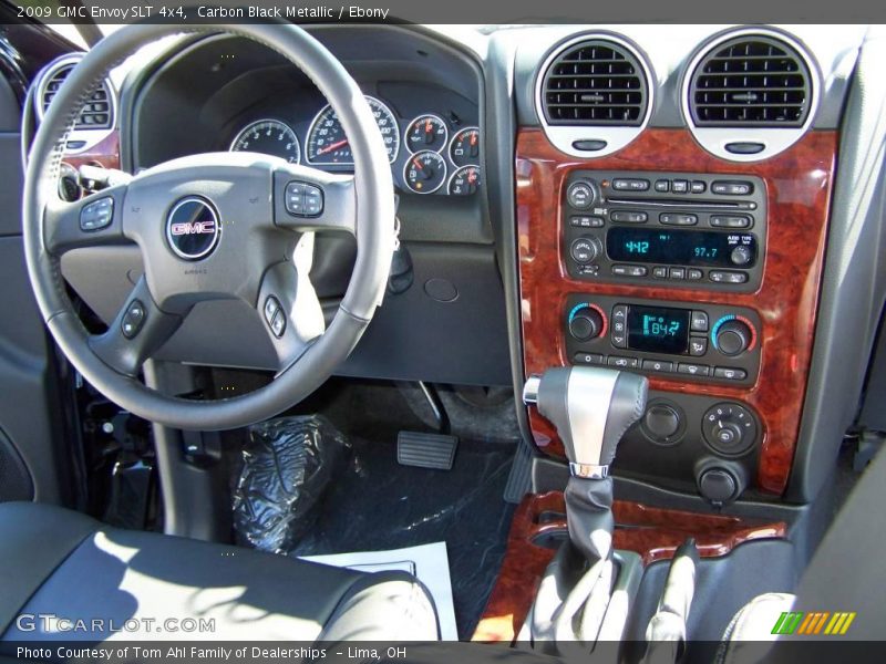 Carbon Black Metallic / Ebony 2009 GMC Envoy SLT 4x4