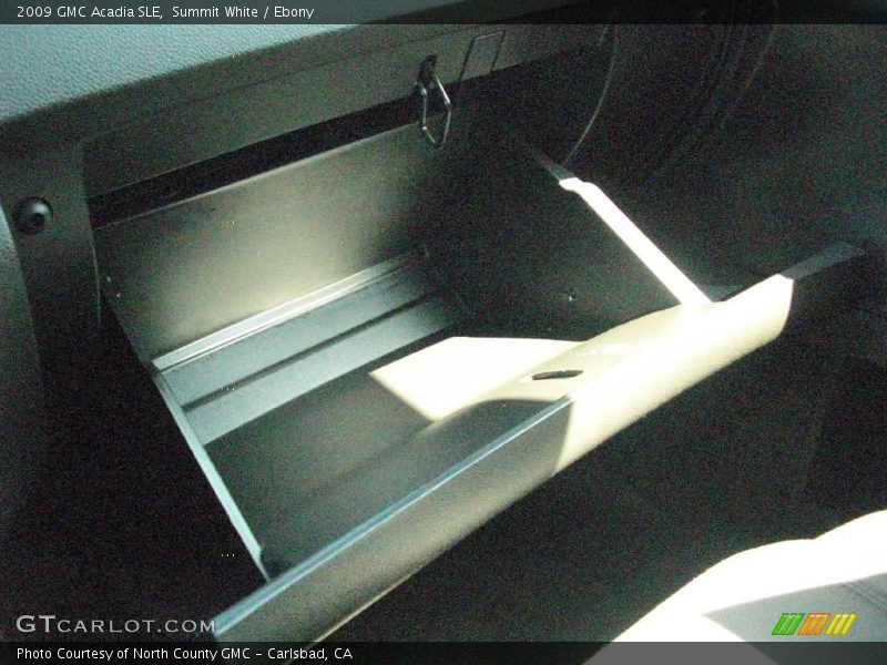 Summit White / Ebony 2009 GMC Acadia SLE