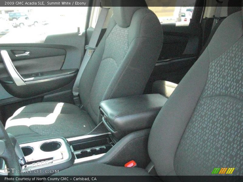 Summit White / Ebony 2009 GMC Acadia SLE