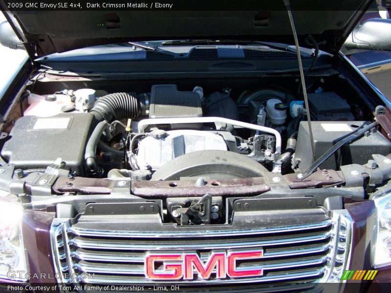Dark Crimson Metallic / Ebony 2009 GMC Envoy SLE 4x4