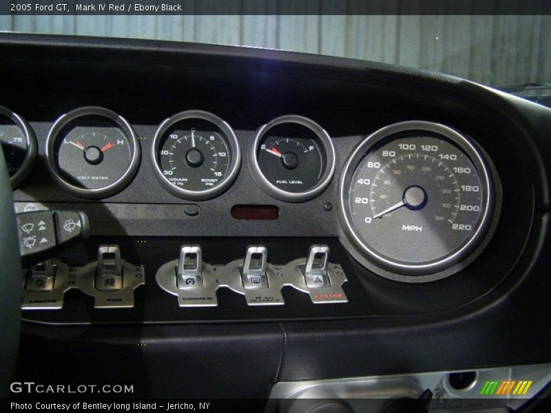 Mark IV Red / Ebony Black 2005 Ford GT