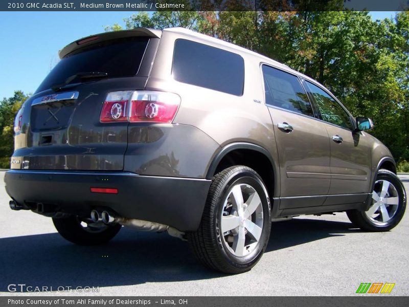 Medium Brown Metallic / Cashmere 2010 GMC Acadia SLT