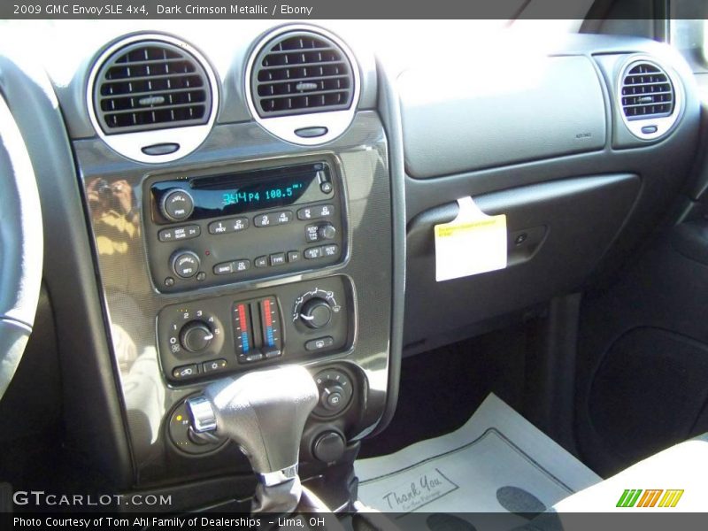 Dark Crimson Metallic / Ebony 2009 GMC Envoy SLE 4x4