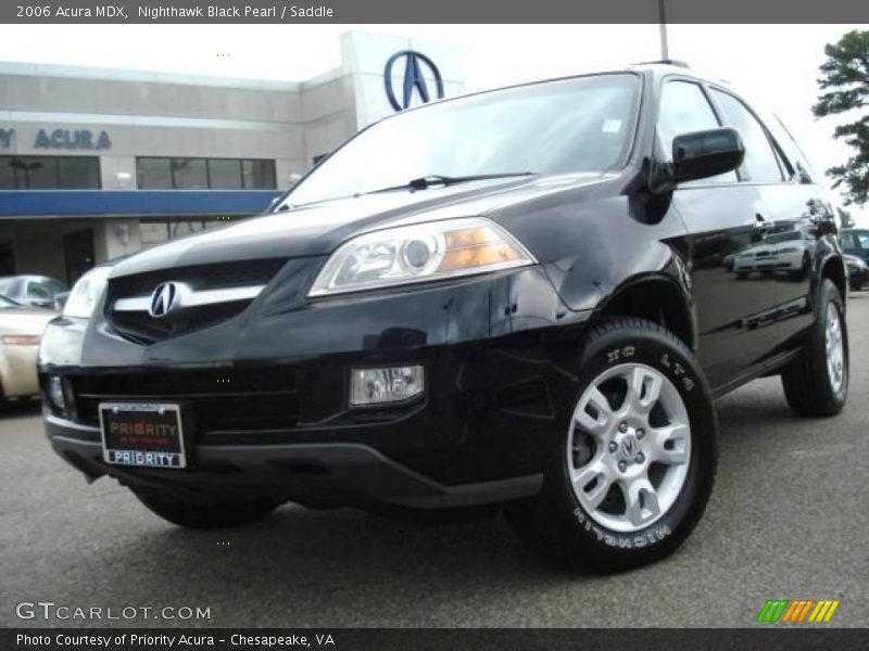Nighthawk Black Pearl / Saddle 2006 Acura MDX